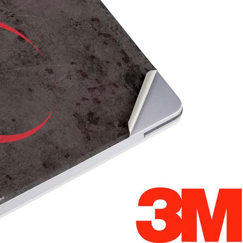 Biohazard Red Surface Laptop 2 Skin